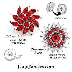 Snap Buttons, Fantastic 18mm Snap Buttons, Ginger Snaps, Snap Charms ...
