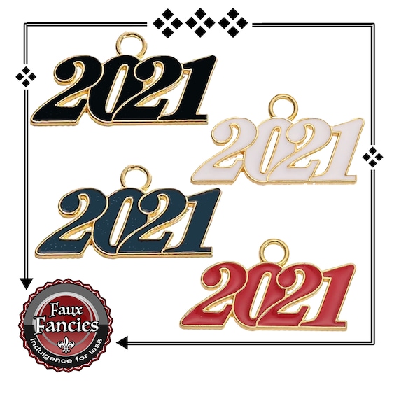 2021 Charms, 2021 Graduation Charms, 2021 Wedding Charms, DISCOUNTS, Charm for grad, Charms for 2021, 2021 New Years, Grad 2021, #2021Charm