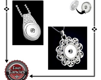 RHINESTONE Snap Button Pendants, Snap Jewelry Pendant, Ginger Snaps, #SnapButtons, #SnapButtonJewelry, #SnapCharms, #GiftForHer