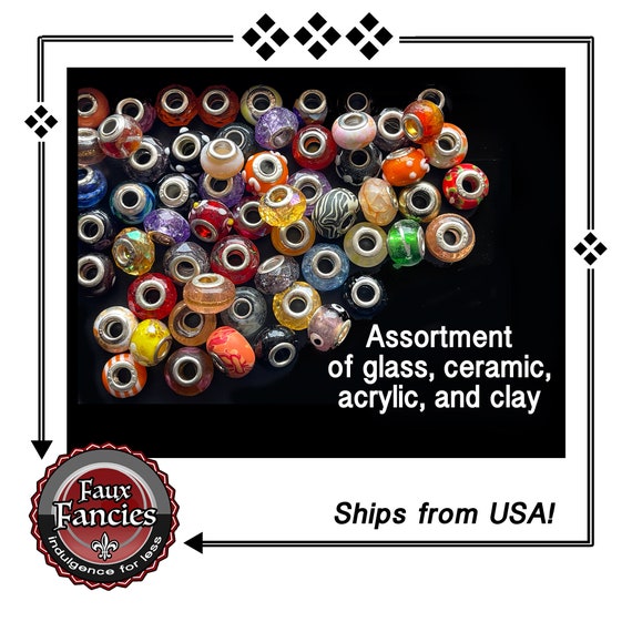 Assorted 6mm Beads, 3mm Hole Beads, Jewelry Beads, Glass Beads, Acrylic Beads, #JewelryBeads, #GlassBeads, #BeadsForJewelry, Beads