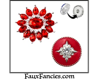 NEW!! Beautiful 18mm Snap Buttons, Ginger Snaps, Snap on Charms, Interchangeable Snap, Rhinestone Snaps, Snap Snap, Jewelry gift