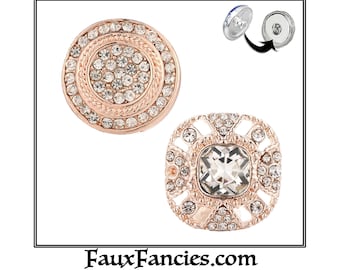 GORGEOUS Gold Tones Rhinestone SNAP Buttons, #GingerSnaps, #BraceletCharms, Rhinestone Snaps, #SnapSnap, #SnapJewelry, #GoldSnapCharm