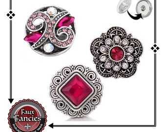 RHINESTONE SNAP BUTTONS, Beautiful Gold or Silver Ginger Snaps, Snap Charms, Switchable Snaps, #BraceletCharms, #SnapCharm, #SnapJewelry