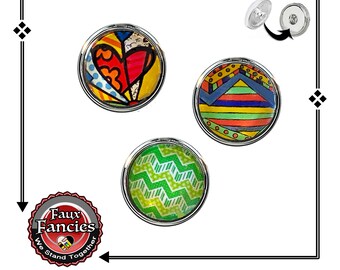 SNAP BUTTONs, CABOCHON Snap Charms, Heart Snaps, Mandala, Heart. Charm, #Cabochons, #BraceletCharms, #BraceletSnaps. #SnapJewelryCharm