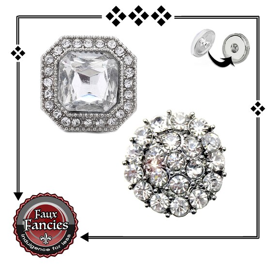 Beautiful SHINY Snap Buttons, GLITTERY Ginger Snaps, Snap Charms, Switchable Snaps, #RhinestoneCharm, #SnapCharm, #18mmSnap, #RhinestoneSnap