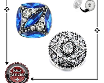 SNAP BUTTONS, STUNNING RHiNESTONE Snap Button Charm, 18mm Rhinestone Ginger Snaps, #SnapButtons, #BraceletCharms, #SnapCharms, #SnapJewelry