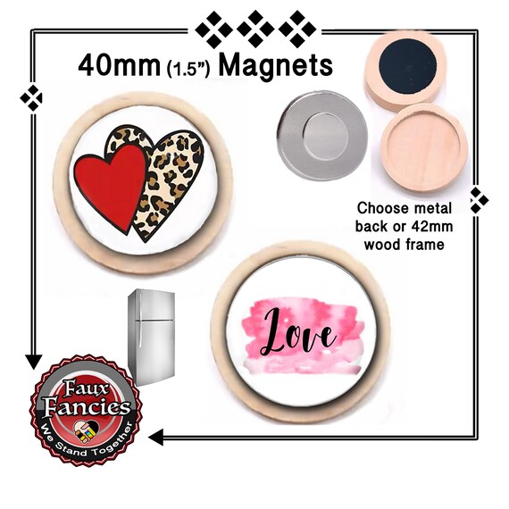 SALE! LOVE DOuBLE HEART Handmade Magnet, Valentines Day Gift, Love Magnet Sign, #InspirationMagnet, #HeartGiftMagnet, #Heart, #ValentineGift