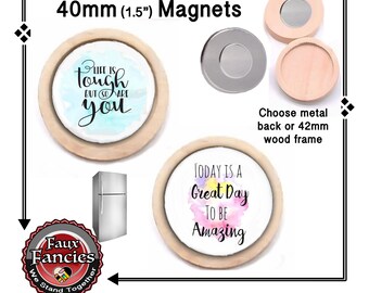 GOOD DAY Handmade Magnet, Stocking Stuffer, Positive Magnets, INSPIRATION Magnet, #InspirationMagnet, Refrigerator Magnet, #SayingMagnet