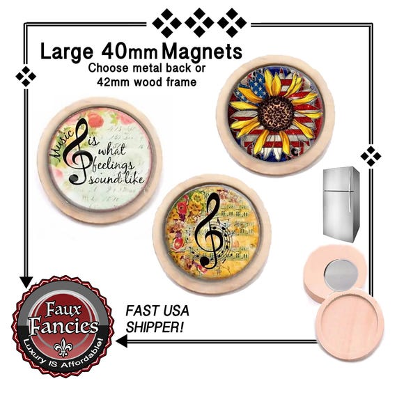 SALE! MUSiC is FEELiNG, Handmade MAGNeT, SUNFLoWER USA Magnet, #MusicSign, USA Magnet, #USASign, #MusicSignMagnet, #SunflowerMagnet, #Magnet