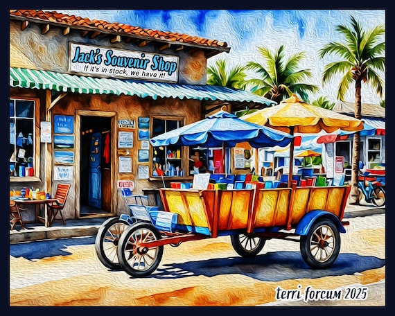 BEACH VACATION Custom Canvas Art, BEACH Art, Multi Size Canvas Art for home or office, Custom Art for gifts, Unique Canvas Art, Handmade Art