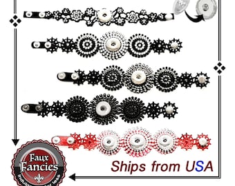 SALE! Suede Rhinestone Snap Button Bracelet, Adjustable Snap Bracelet, Ginger Snap Bracelet, Rhinestone Snap, #SnapJewelry, #SnapBracelet