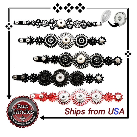 SALE! Suede Rhinestone Snap Button Bracelet, Adjustable Snap Bracelet, Ginger Snap Bracelet, Rhinestone Snap, #SnapJewelry, #SnapBracelet