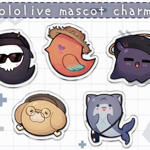 HOLOLIVE | summer mascot charms
