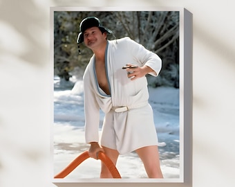 Christmas Vacation Movie Poster, Funny Bathroom Print, Cousin Eddie Poster, Comdey, Funny Home Wall Art, Christmas Decor, Funny Movie Poster