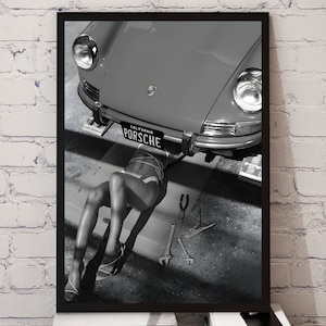 Vintage Porsche Poster, Vintage Porsche Print, Porsche Wall Art, Vintage Car Poster, Old Porsche Poster, Classic Car Wall Art, Porsche 911,porsche 911 poster,porsche 911 targa,porsche 911 turbo,porsche poster,retro porsche,vintage porsche 911