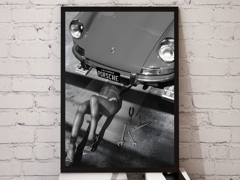 Vintage Porsche Poster, Vintage Porsche Print, Porsche Wall Art, Vintage Car Poster, Old Porsche Poster, Classic Car Wall Art, Porsche 911,porsche 911 poster,porsche 911 targa,porsche 911 turbo,porsche poster,retro porsche,vintage porsche 911