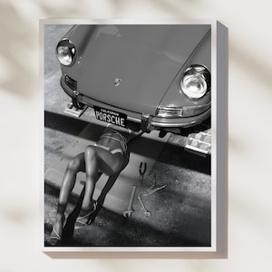 Vintage Porsche Poster, Vintage Porsche Print, Porsche Wall Art, Vintage Car Poster, Old Porsche Poster, Classic Car Wall Art, Porsche 911,porsche 911 poster,porsche 911 targa,porsche 911 turbo,porsche poster,retro porsche,vintage porsche 911