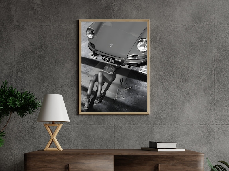 Vintage Porsche Poster, Vintage Porsche Print, Porsche Wall Art, Vintage Car Poster, Old Porsche Poster, Classic Car Wall Art, Porsche 911,porsche 911 poster,porsche 911 targa,porsche 911 turbo,porsche poster,retro porsche,vintage porsche 911