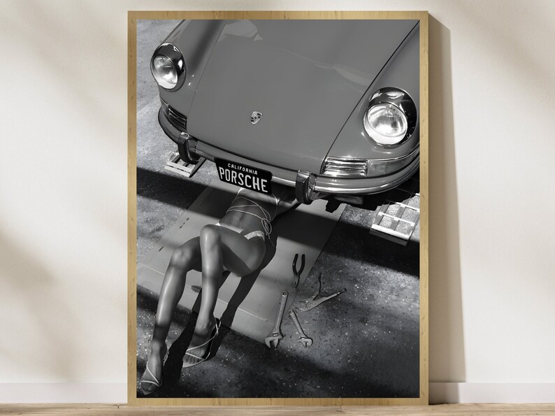 Vintage Porsche Poster, Vintage Porsche Print, Porsche Wall Art, Vintage Car Poster, Old Porsche Poster, Classic Car Wall Art, Porsche 911,porsche 911 poster,porsche 911 targa,porsche 911 turbo,porsche poster,retro porsche,vintage porsche 911