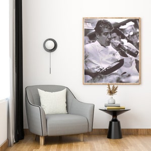 Anthony Bourdain Print, Photography Print, Chef Cooking Poster,black white wall art,chef art print,chef cooking print,chef poster,cooking poster,famous chef poster,kitchen poster,kitchen wall decor,photography prints,printable art,vintage poster