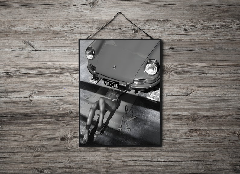 Vintage Porsche Poster, Vintage Porsche Print, Porsche Wall Art, Vintage Car Poster, Old Porsche Poster, Classic Car Wall Art, Porsche 911,porsche 911 poster,porsche 911 targa,porsche 911 turbo,porsche poster,retro porsche,vintage porsche 911