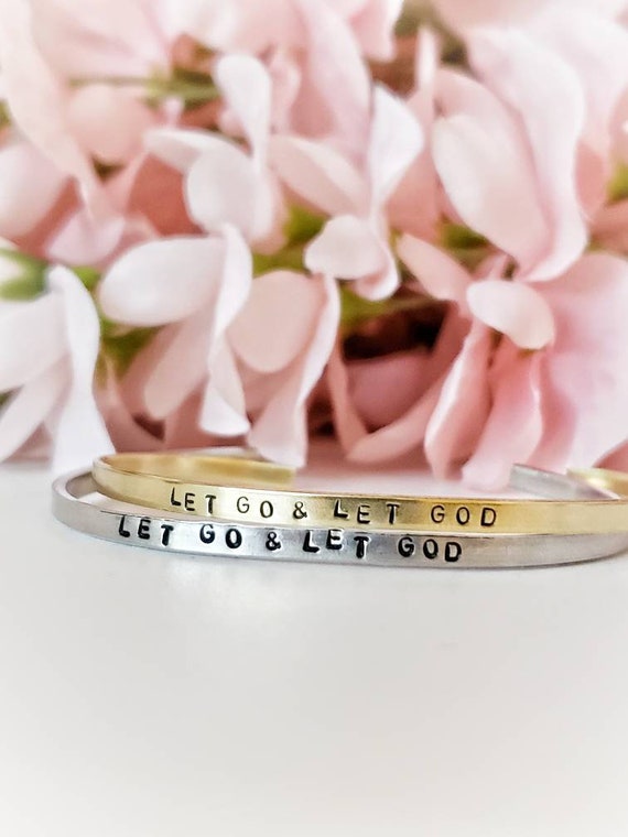 Let go let God bracelets