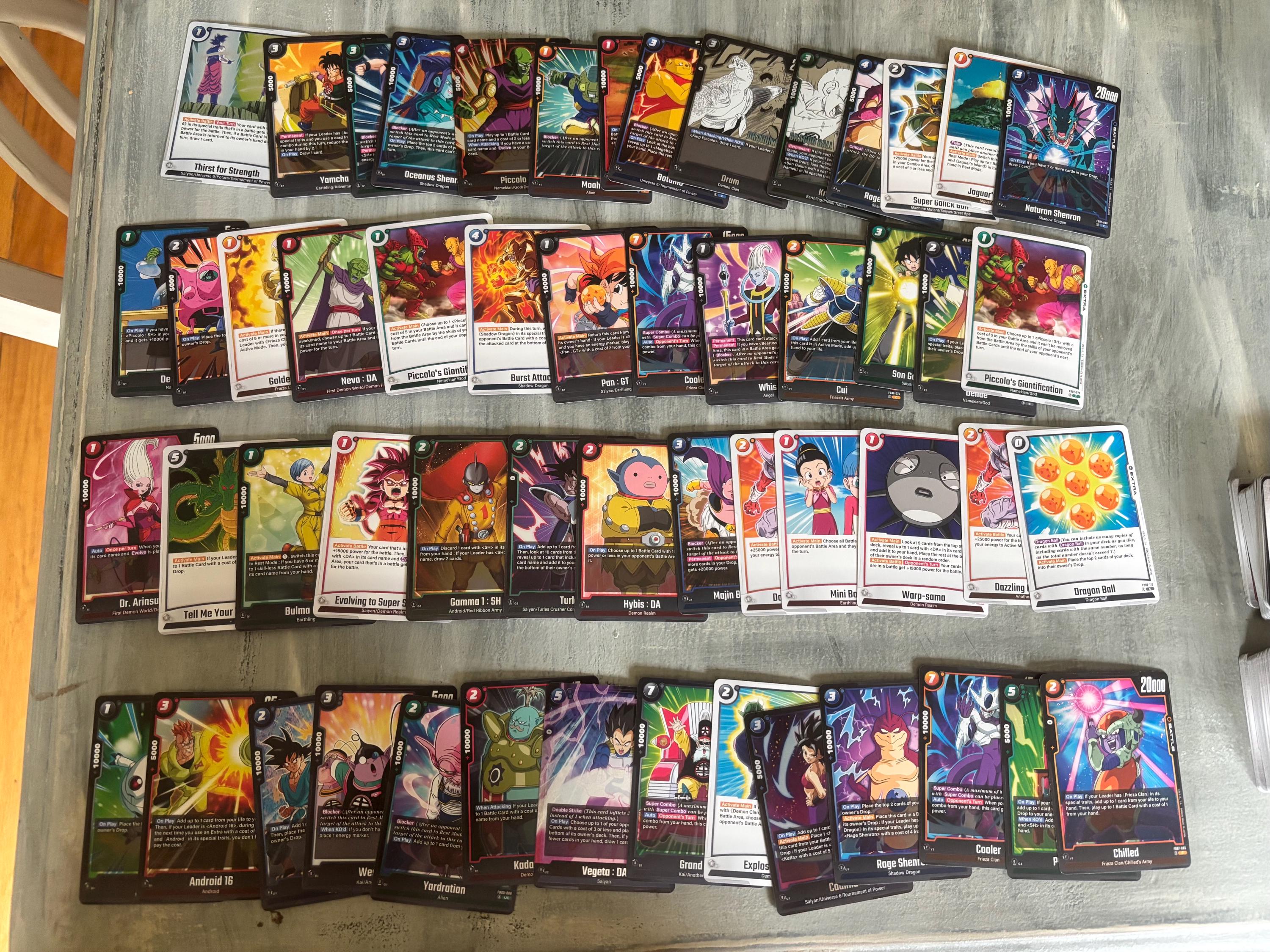 Dragon Ball Z Cards Rare - Etsy