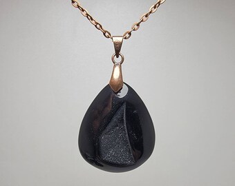 Druzy Black Chalcedony