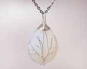 Opalite Tree of Life Meditation, spiritual communication, removes energy blockages