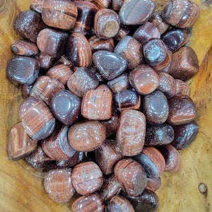 Red Tiger&#39;s Eye Tumble