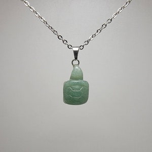 Green Aventurine Turtle