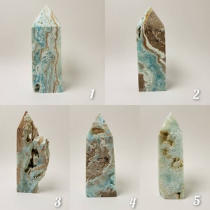 Blue Aragonite/Hemimorphite Obelisk (You pick)