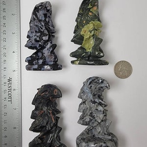Eagle Carving (You pick) (3-3/8" to 3-9/16") bild 6