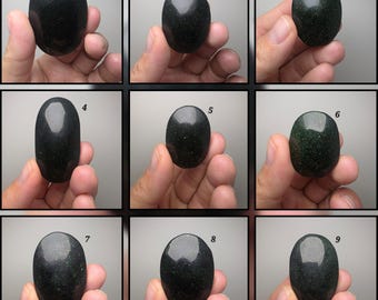 Small Green Goldstone Palm Stone (You pick)