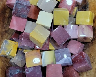 Mookaite Cube Tumble