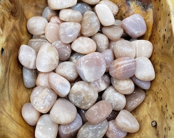 Small Peach Moonstone Tumble