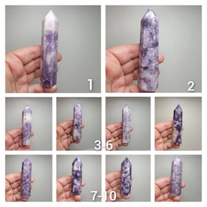 Lepidolite Tower (You pick)