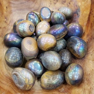 Jelly Aura Tiger&#39;s Eye Tumble