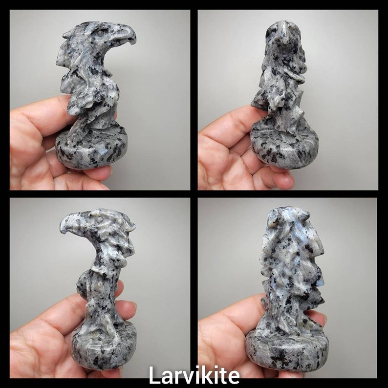 Eagle Carving (You pick) (3-3/8" to 3-9/16") bild 5