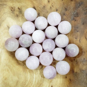 SMALL Kunzite Sphere (12-13 mm)