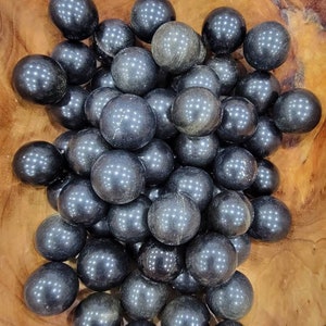 Small Gold Sheen Obsidian Sphere (Roughly 19 to 21 mm)