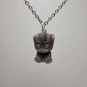Silver Sheen Obsidian Groot