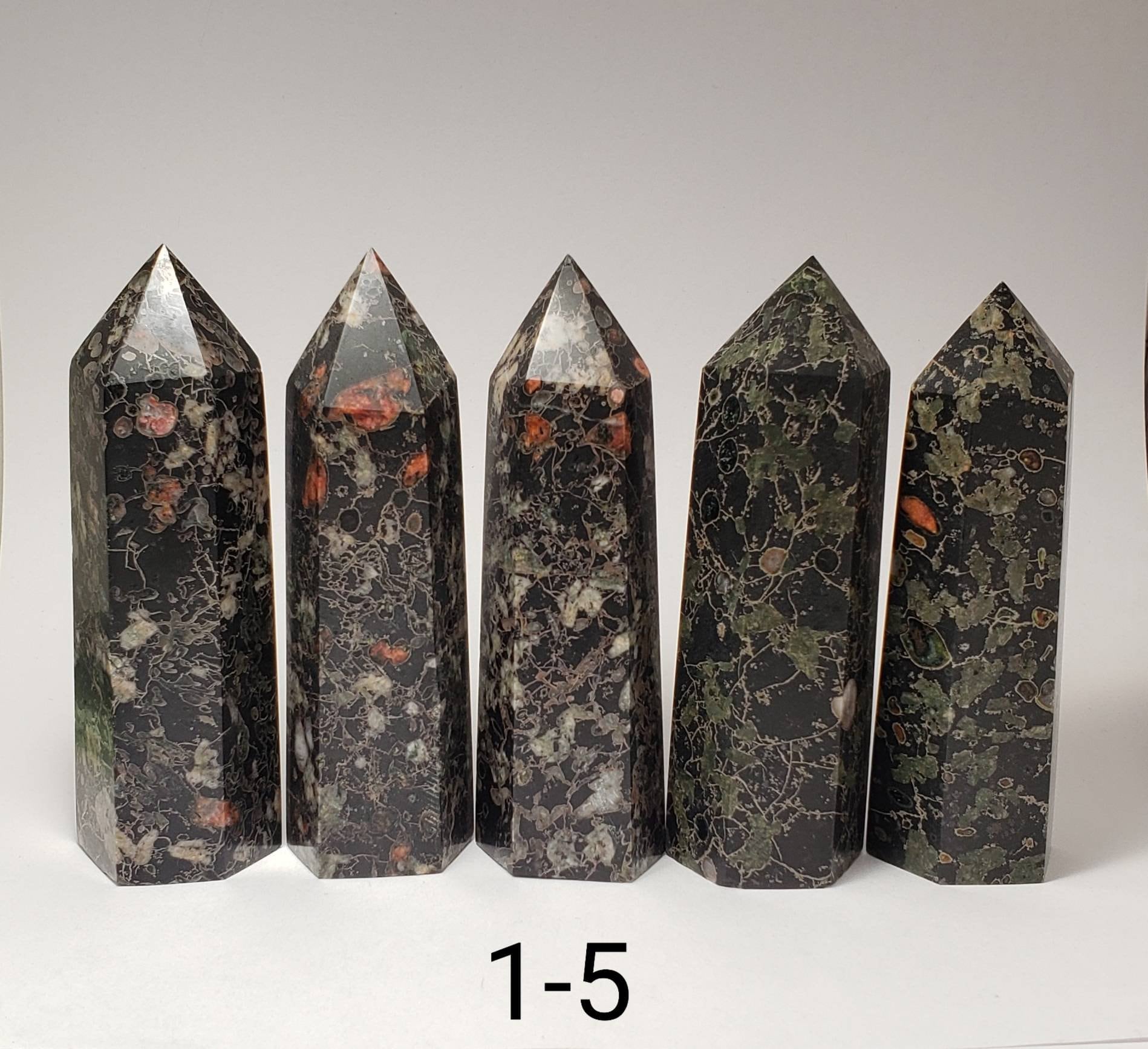 Black Plum Blossom Jasper Towers Tú eliges Etsy