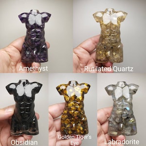 Crystal & Resin Male Body (You pick)