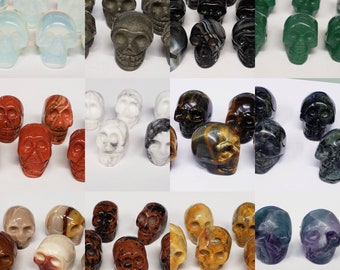 Mini Crystal Skull (Roughly 7/8" to 1" front to back)