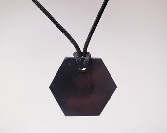 Black Shungite on Adjustable Paracord