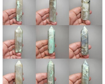 置物 Garnierite Freeform JSouthernStudio - Garnierite Palm Stone