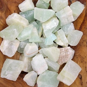 Rough Green Calcite Chunk