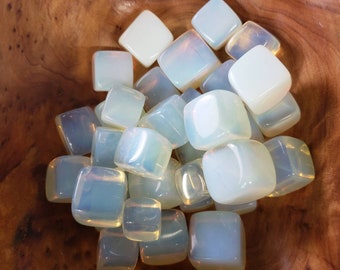 Small Opalite Cube Tumble