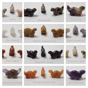 Mini Dinosaur Carving (Roughly 1-1/8&quot; Front to Back)